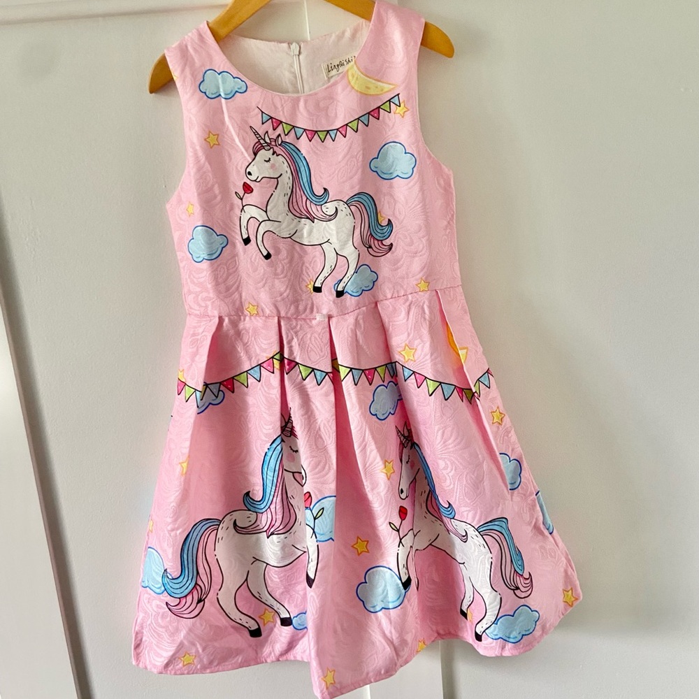PatPat Unicorn Dress NWOT